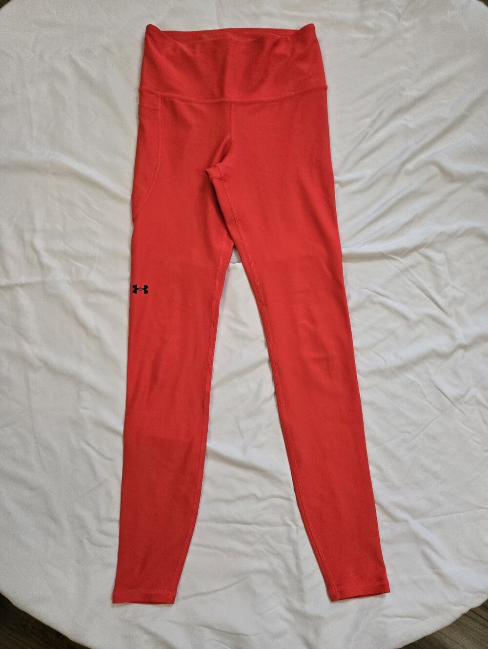 Under Armour Red Women's Track Compression Leggings